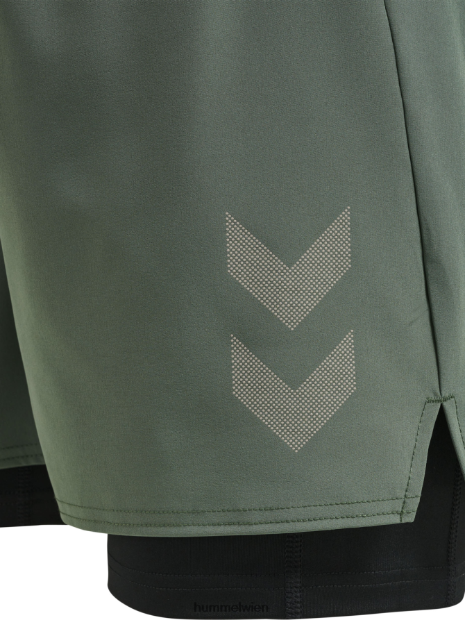 Hummel unisex hmlmt Force 2 in 1 Shorts 2FT6X8669 \kurze Hose\