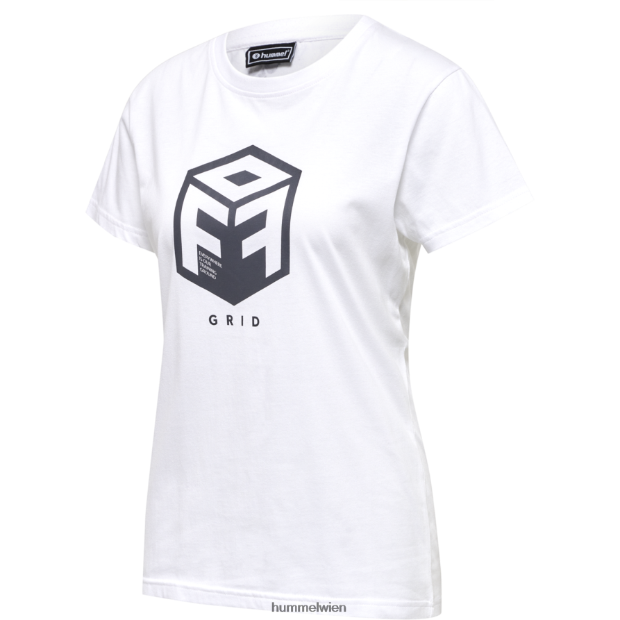 Hummel unisex hmloffgrid Baumwolljersey s/s wo 2FT6X82609 „Kurzarmtrikot“