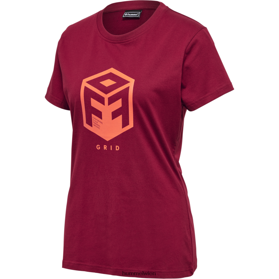 Hummel unisex hmloffgrid Baumwolljersey s/s wo 2FT6X82780 „Kurzarmtrikot“