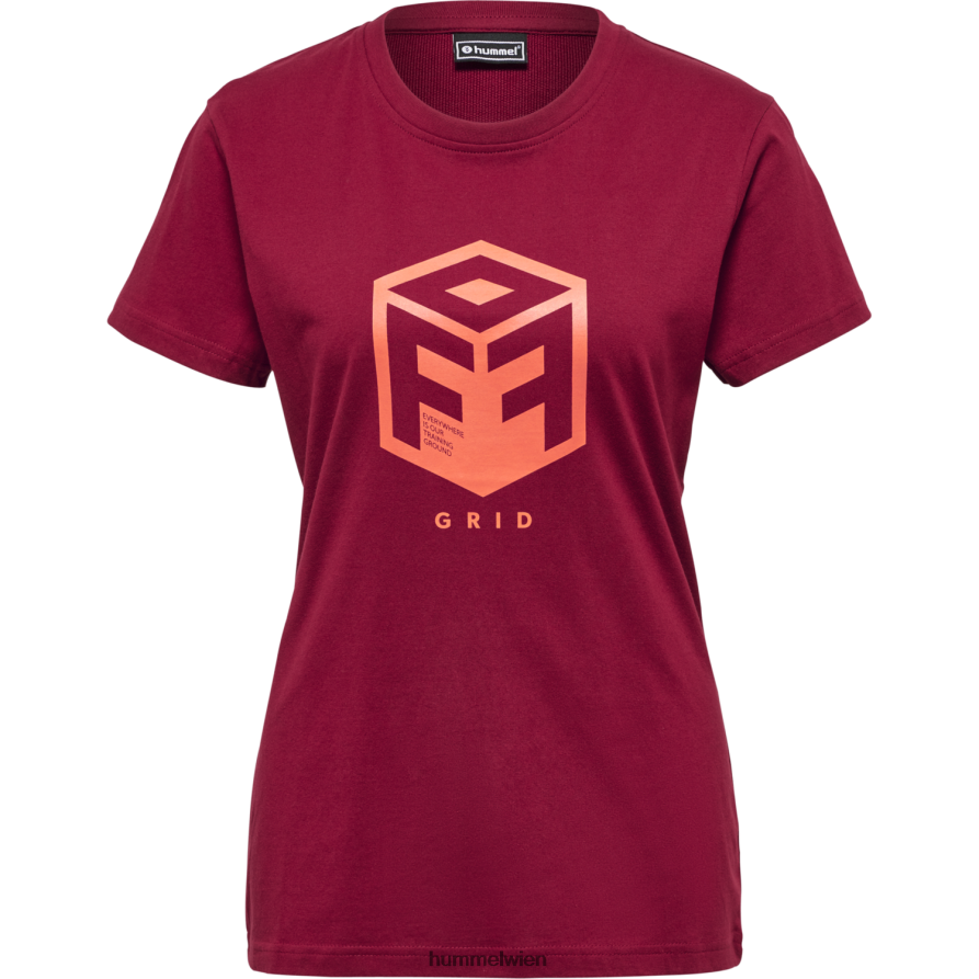 Hummel unisex hmloffgrid Baumwolljersey s/s wo 2FT6X82780 „Kurzarmtrikot“