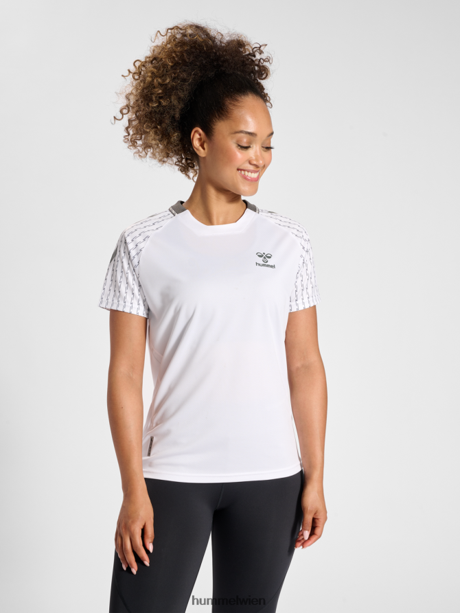 Hummel unisex hmlongrid Poly Jersey s/s wo 2FT6X82847 „Kurzarmtrikot“