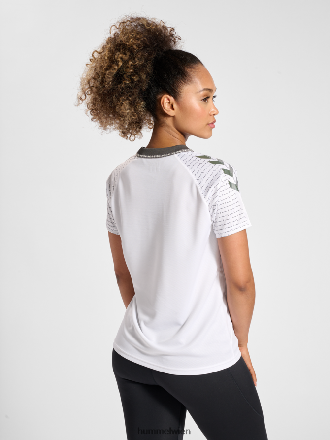 Hummel unisex hmlongrid Poly Jersey s/s wo 2FT6X82847 „Kurzarmtrikot“