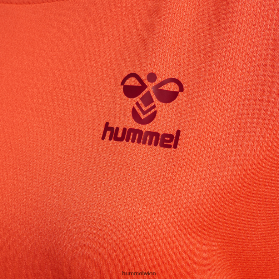 Hummel unisex hmlongrid Poly Jersey s/s wo 2FT6X83157 „Kurzarmtrikot“