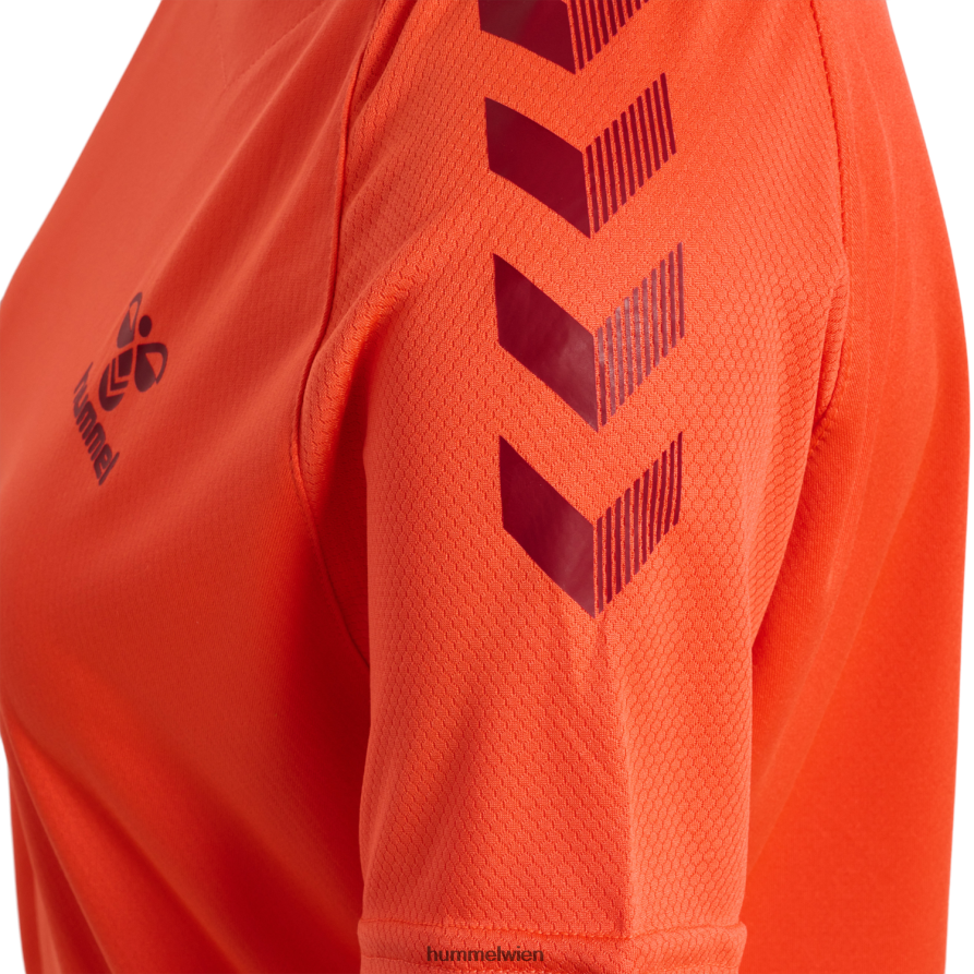Hummel unisex hmlongrid Poly Jersey s/s wo 2FT6X83157 „Kurzarmtrikot“