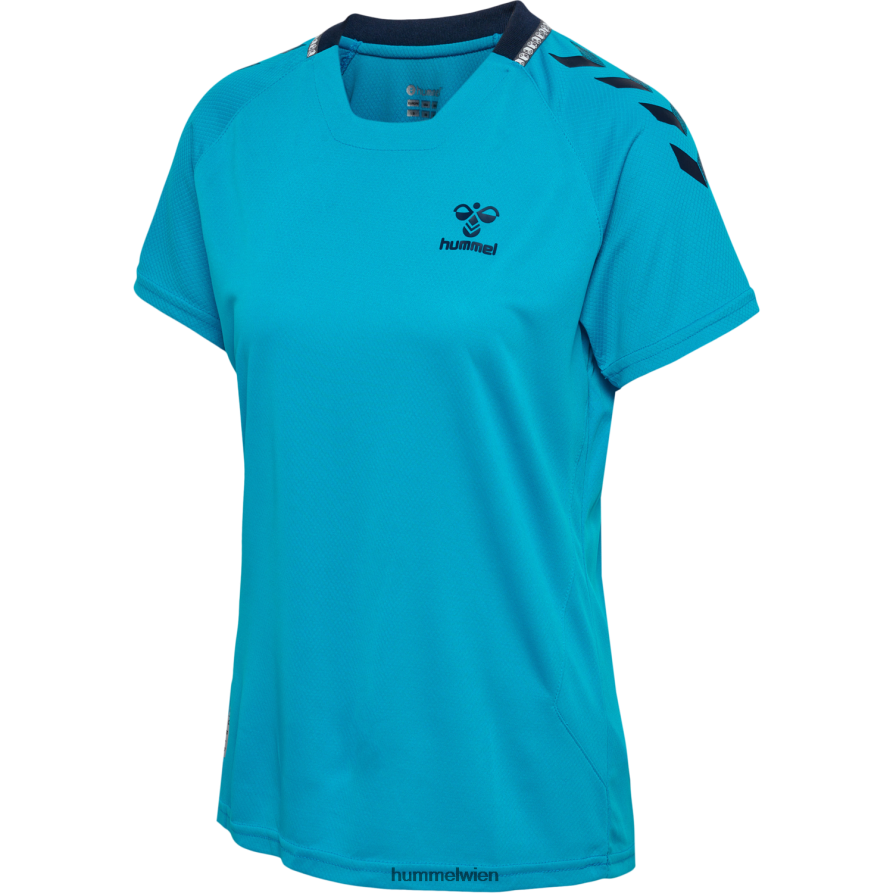 Hummel unisex hmlongrid Poly Jersey s/s wo 2FT6X83326 „Kurzarmtrikot“