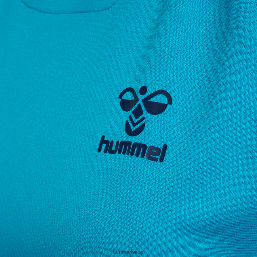 Hummel unisex hmlongrid Poly Jersey s/s wo 2FT6X83326 „Kurzarmtrikot“