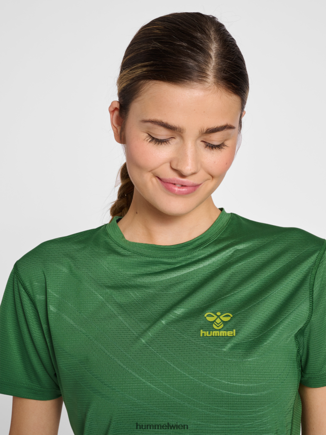 Hummel unisex hmlongrid Poly Tee s/s wo 2FT6X83164 \T-Shirt\