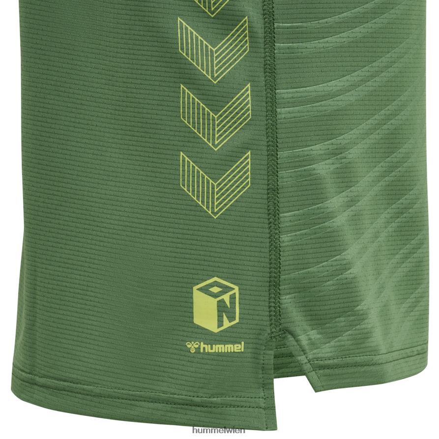 Hummel unisex hmlongrid Poly Tee s/s wo 2FT6X83164 \T-Shirt\