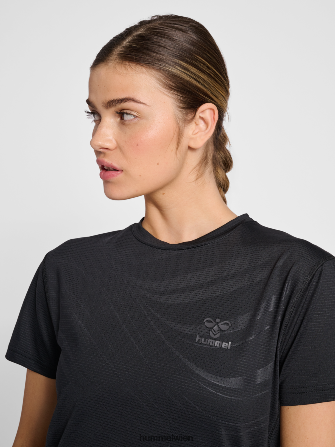 Hummel unisex hmlongrid Poly Tee s/s wo 2FT6X83479 \T-Shirt\