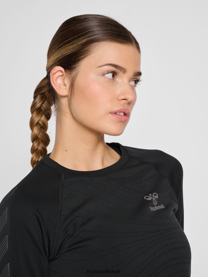 Hummel unisex hmlongrid nahtlos l/s wo 2FT6X82526 „nahtloses Oberteil“