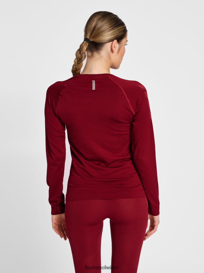 Hummel unisex hmlongrid nahtlos l/s wo 2FT6X82583 „nahtloses Oberteil“