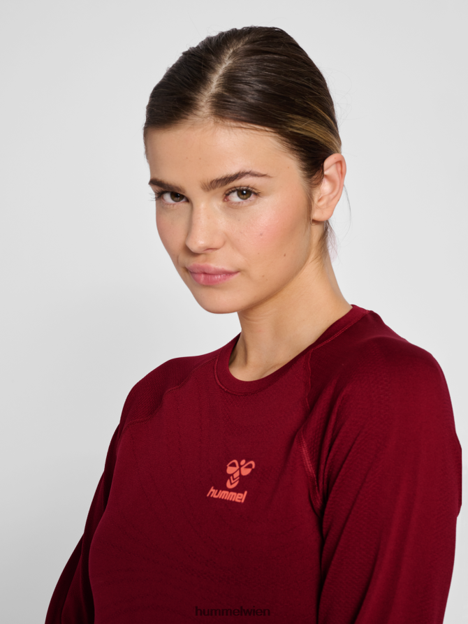 Hummel unisex hmlongrid nahtlos l/s wo 2FT6X82583 „nahtloses Oberteil“