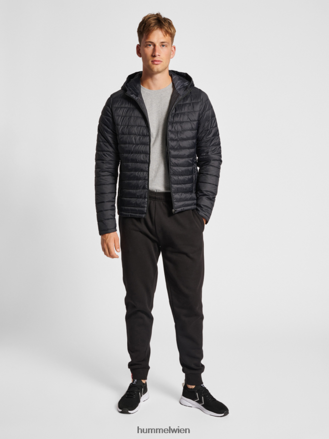 Hummel unisex hmlred gesteppte Kapuzenjacke 2FT6X8564 „Steppjacke mit Kapuze“