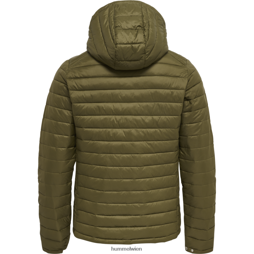 Hummel unisex hmlred gesteppte Kapuzenjacke 2FT6X8610 „Steppjacke mit Kapuze“