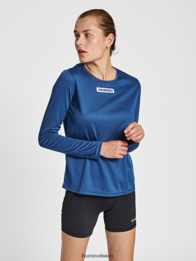 Hummel unisex hmlte tola t-shirt l/s 2FT6X82797 langärmliges T-Shirt