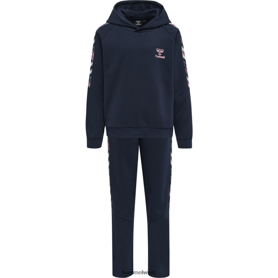 Hummel unisex hmlzoe Hoodie-Anzug 2FT6X85287 „Hoodie- und Hosen-Set“