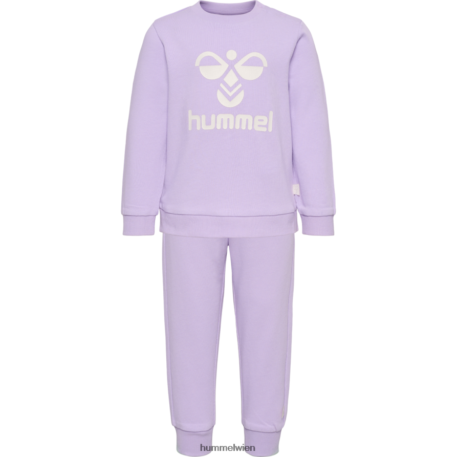 Hummel unisex hmlhappy arine Crewsuit 2FT6X84369 „Crewsuit aus Baumwollmischung“