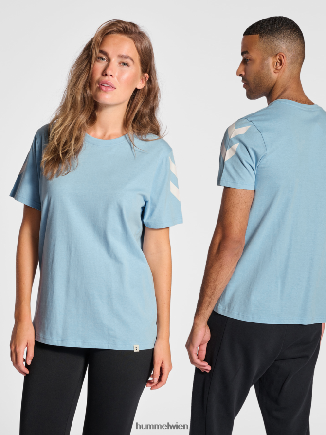 Hummel unisex hmllegacy Chevron-T-Shirt 2FT6X8851 „Kurzarm-T-Shirt“