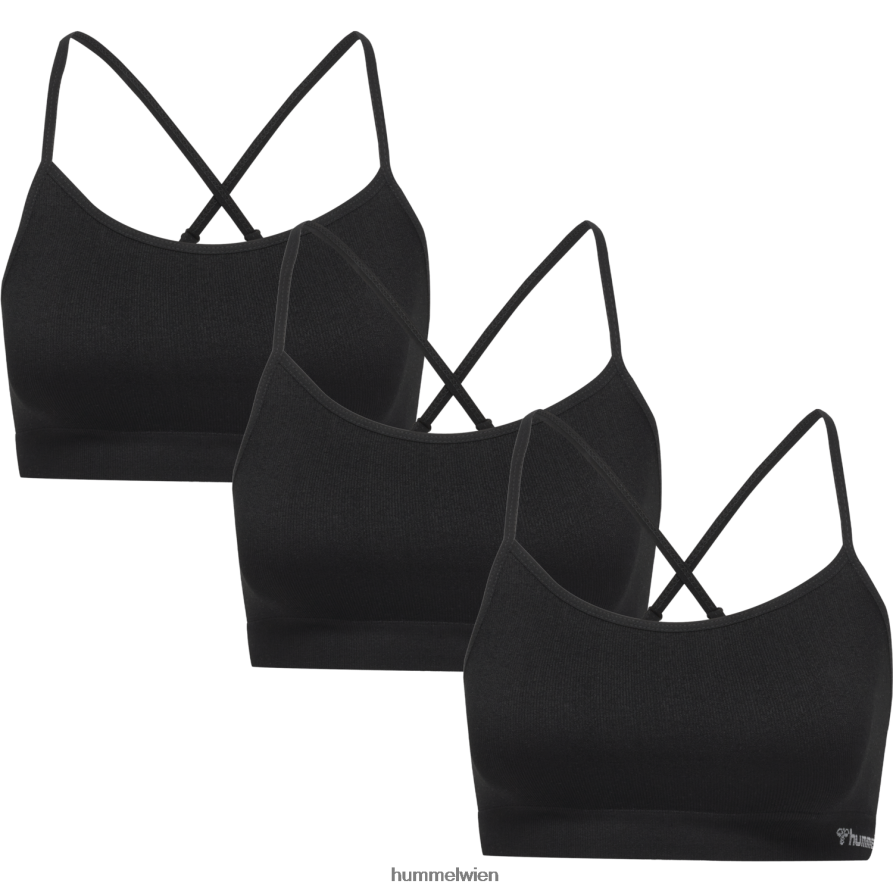 Hummel Frauen hmljuno 3er-Pack nahtloser BH 2FT6X83278 „3er-Pack nahtloser BH“