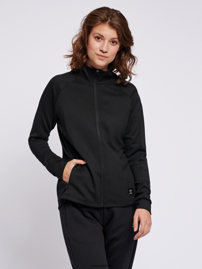 Hummel Frauen hmlessi Reißverschlussjacke 2FT6X83574 „Reißverschlussjacke mit Stehkragen“
