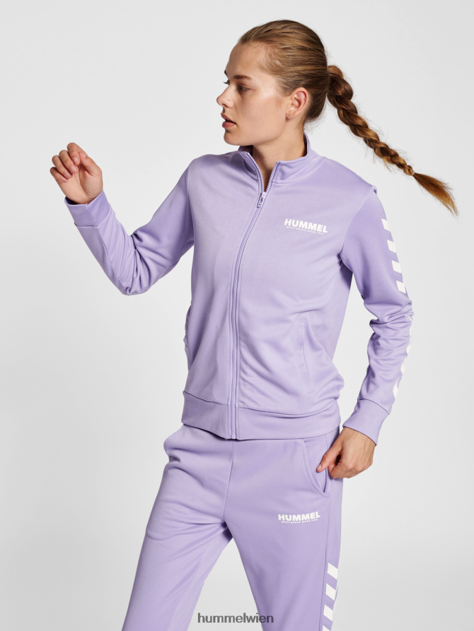 Hummel Frauen hmllegacy Poly-Reißverschlussjacke 2FT6X82996 „Zip-Jacke“