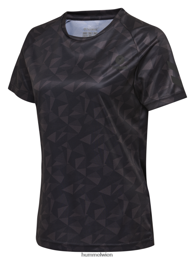 Hummel Frauen hmlactive Poly Jersey SS 2FT6X83818 „Kurzarm-T-Shirt“