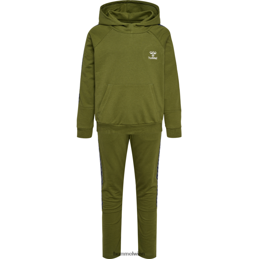 Hummel Kinder hmlcoolio Hoodie-Anzug 2FT6X86096 „Hoodie- und Jogger-Set“