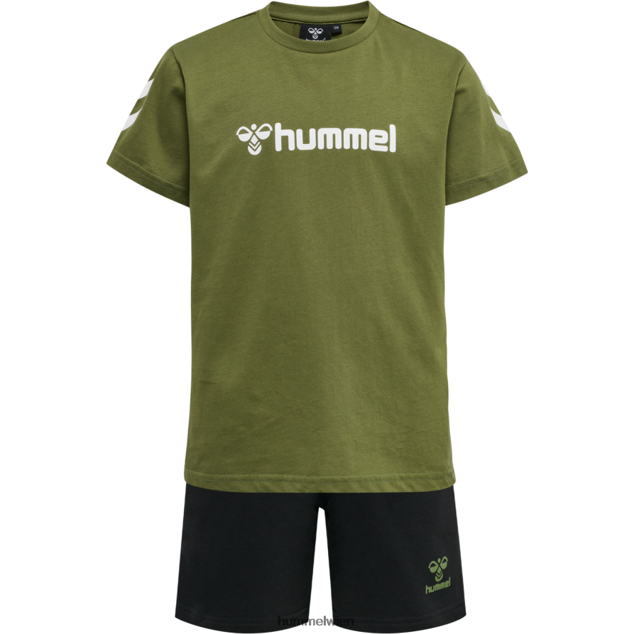 Hummel Kinder hmlnovet Shorts-Set 2FT6X86348 „Shorts-Set“
