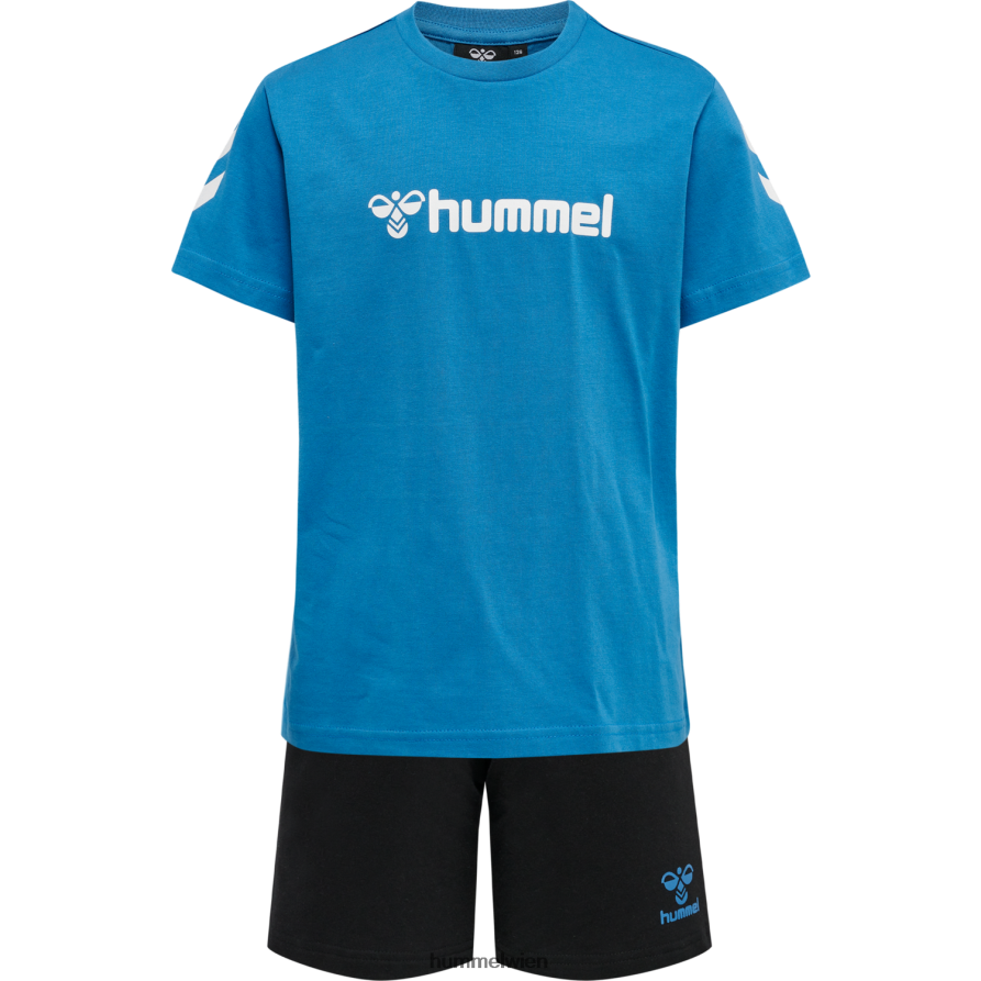 Hummel Kinder hmlnovet Shorts-Set 2FT6X86430 „Shorts-Set“
