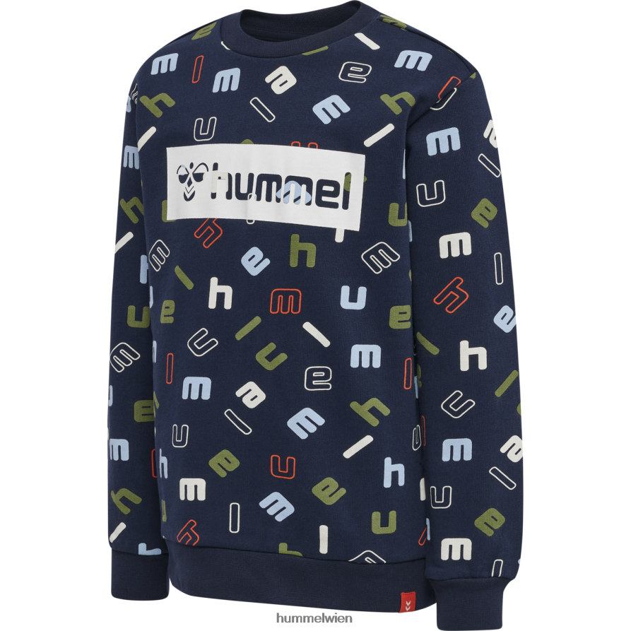 Hummel Kinder Hmlletters-Sweatshirt 2FT6X86170 „Baumwoll-Sweatshirt“