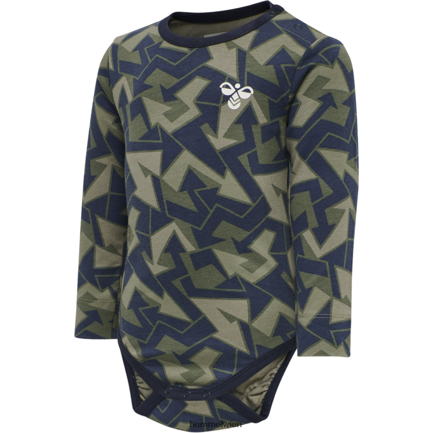 Hummel Kinder hmlbuller Körper l/s 2FT6X84614 „Langarm-Body“