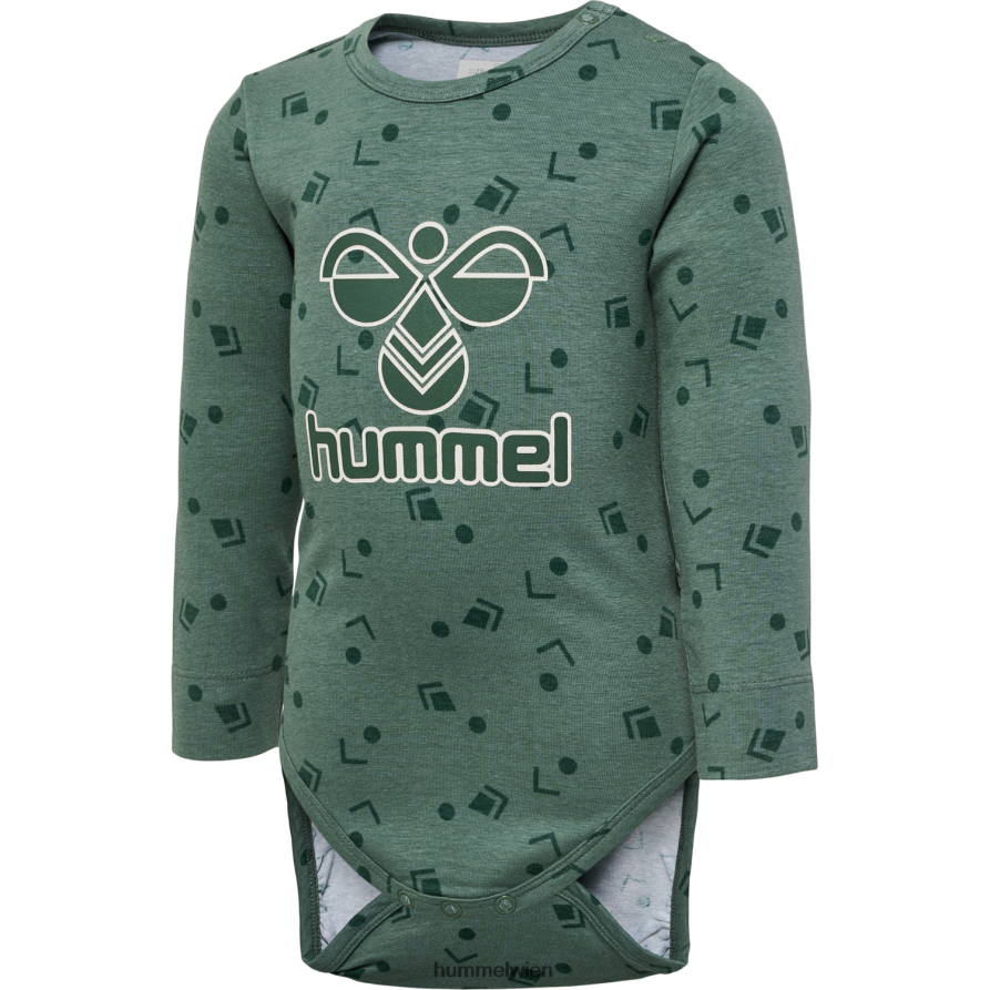 Hummel Kinder hmlgreer Körper l/s 2FT6X84095 „Langarm-Body“