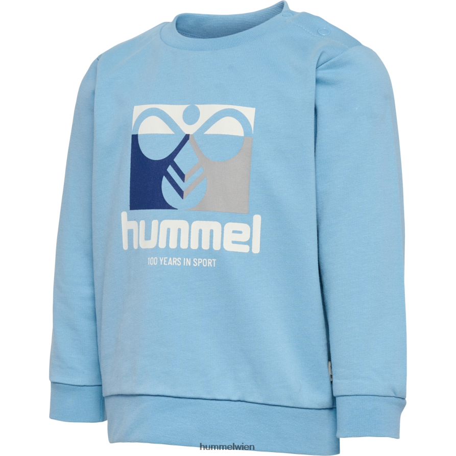 Hummel Kinder hmllime Sweatshirt 2FT6X84147 „Baumwoll-Sweatshirt“
