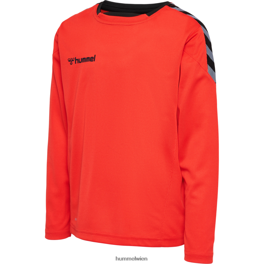 Hummel Kinder hmlauthentic Poly Jersey l/s 2FT6X86857 „Langarmtrikot“