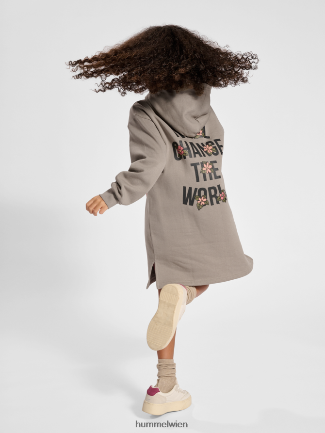 Hummel Kinder Stsamanda-Kleid 2FT6X84973 „Kleid mit Kapuze“