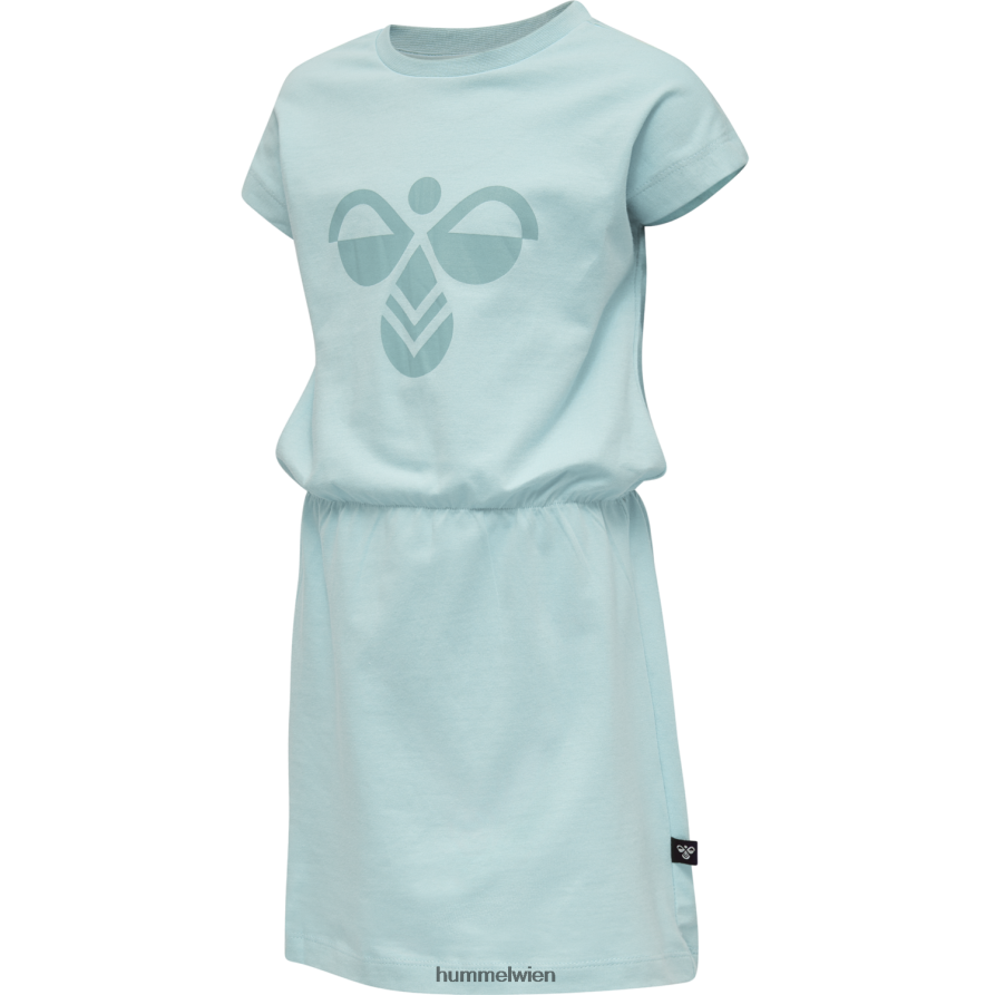 Hummel Kinder hmltwilight Kleid s/s 2FT6X86916 „kurzärmeliges Kleid“