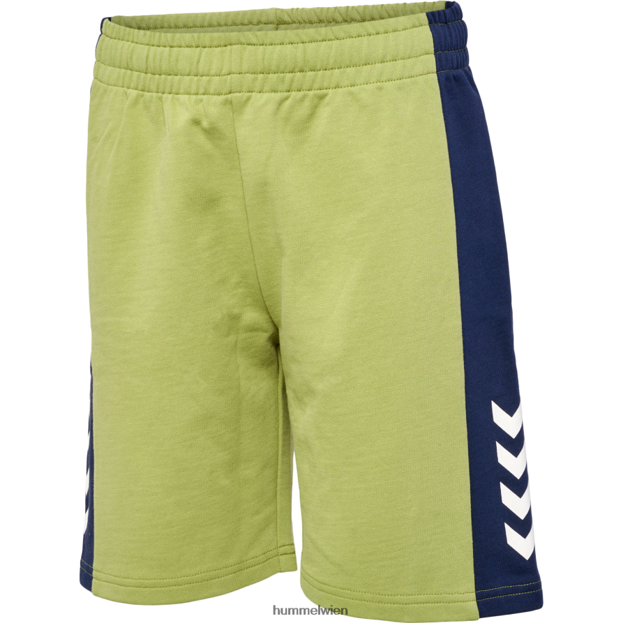Hummel Kinder hmlrush Blockshorts 2FT6X85744 „Shorts mit Sweatstoff“