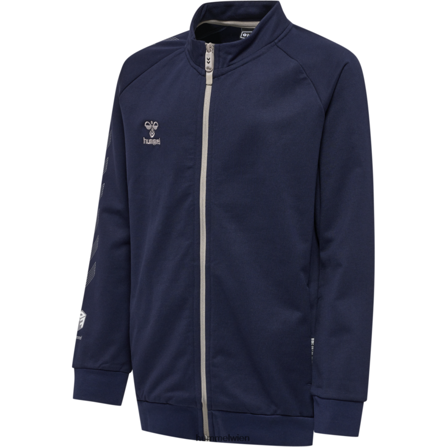 Hummel Kinder Hmlmove Grid-Baumwoll-Reißverschlussjacke 2FT6X85037 „Zip-Jacke“