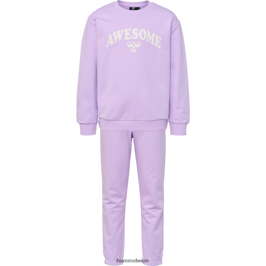 Hummel Kinder hmlrushy Crewsuit 2FT6X85678 „Crewsuit“