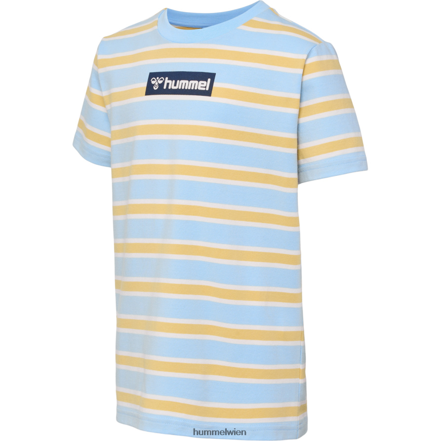 Hummel Kinder hmljump Streifen-T-Shirt s/s 2FT6X85747 "T-Shirt"