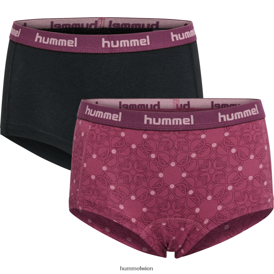 Hummel Kinder hmlcarolina Hipster im 2er-Pack 2FT6X85944 „2er-Pack Hipster-Hosen“