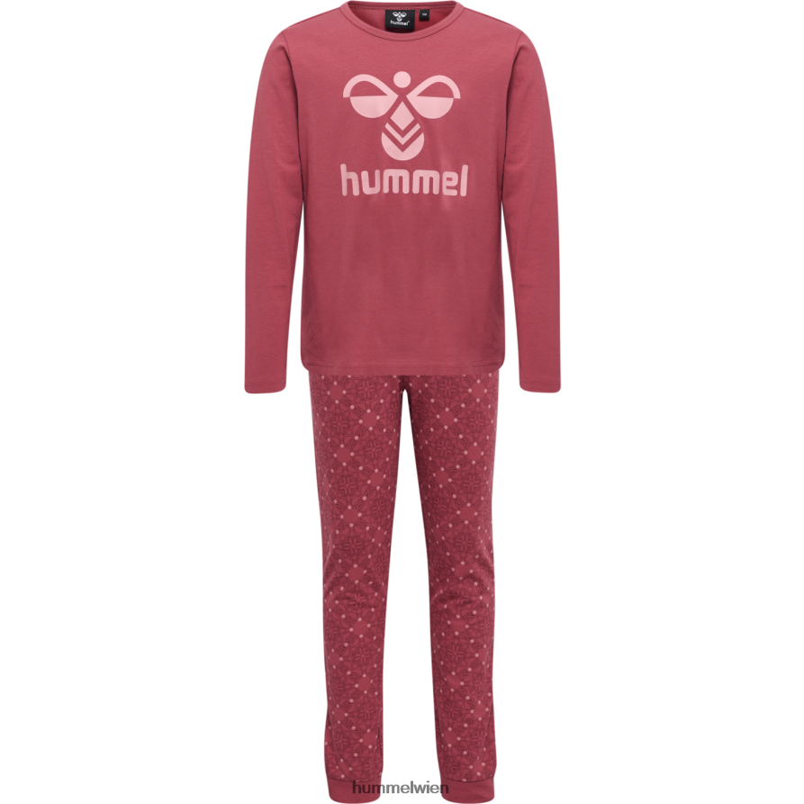 Hummel Kinder hmlcarolina Nachtanzug 2FT6X85118 „Nachtanzug-Set“