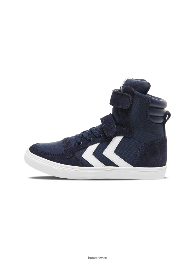 Hummel Kinder schlanker stadil high jr 2FT6X87515 „klassische turnschuhe“