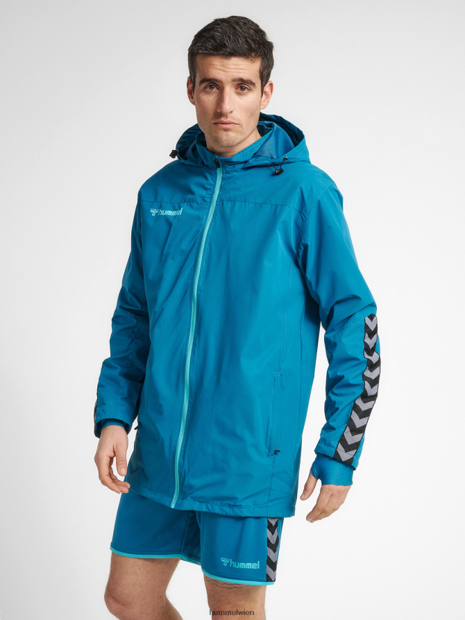 Hummel Männer hmlauthentic Allwetterjacke 2FT6X81184 „wasserabweisende Reißverschlussjacke“