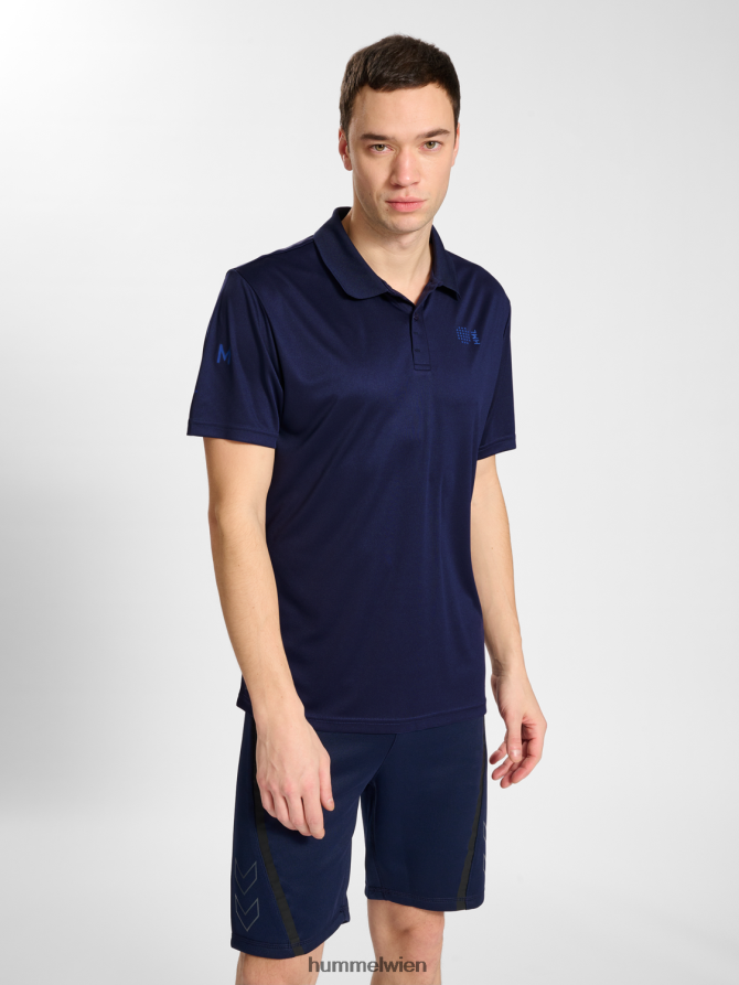 Hummel Männer hmlcourt Polo s/s 2FT6X8136 „Sport-Poloshirt“