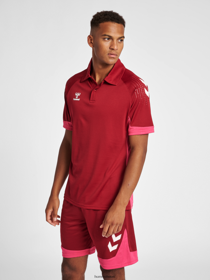 Hummel Männer hmllead Funktionspolo 2FT6X81396 „Mesh-Poloshirt“