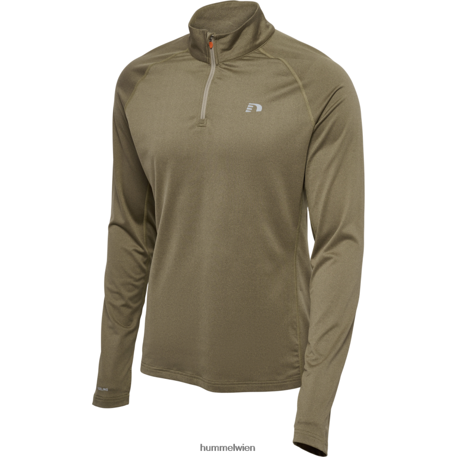 Hummel Männer 1/2 Reißverschluss l/s 2FT6X8707 „Oberteil mit halbem Reißverschluss“