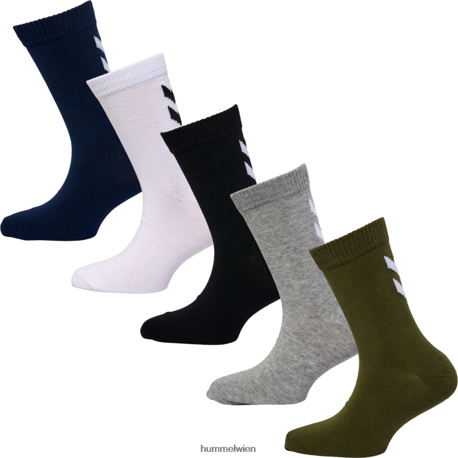Hummel Kinder hmlmake My Day Socken im 5er-Pack 2FT6X84670 „Socken 5er Pack“