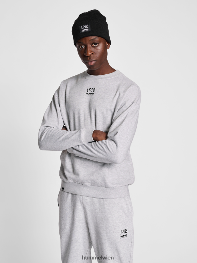 Hummel unisex hmllp10 kastenförmiges Sweatshirt 2FT6X8236 „Sweatshirt mit lp10-Logo“