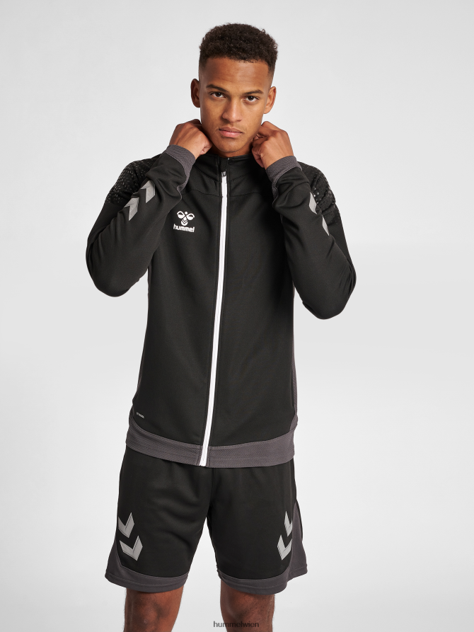 Hummel unisex HMLLead Poly-Reißverschlussjacke 2FT6X81237 „Zip-Jacke“